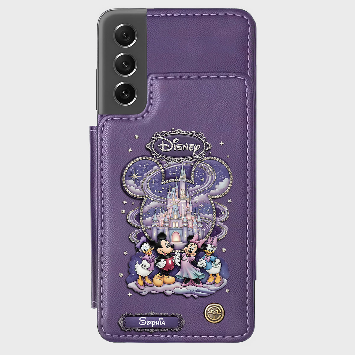 Magical World - Personalized Mouse Wallet Phone Case
