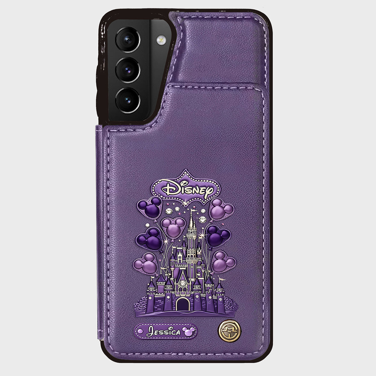 Magical World - Personalized Mouse Wallet Phone Case
