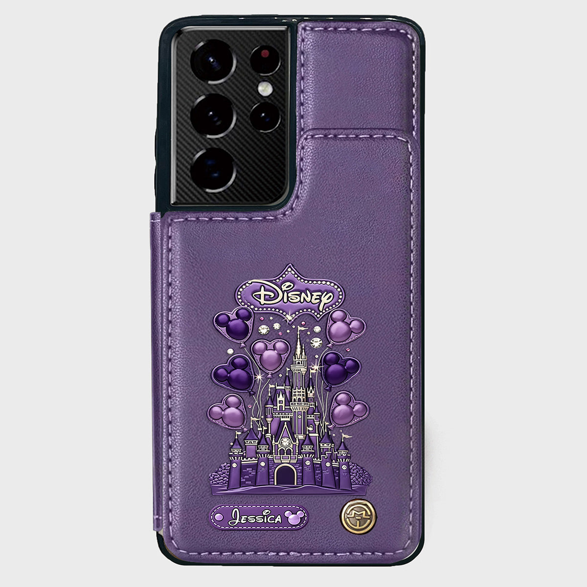 Magical World - Personalized Mouse Wallet Phone Case