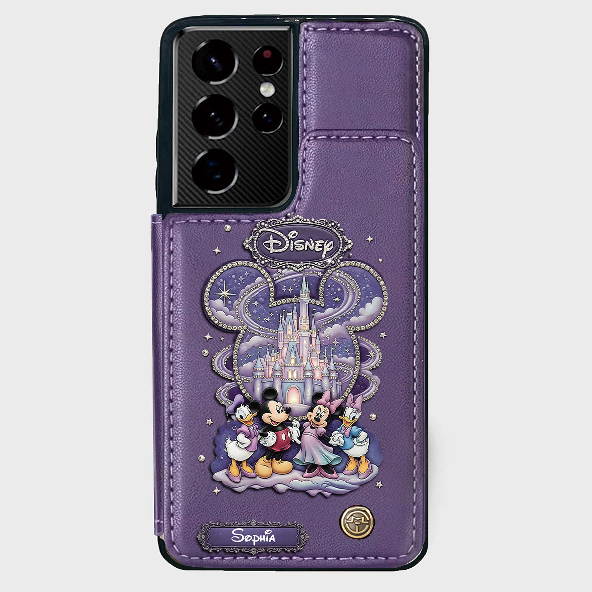 Magical World - Personalized Mouse Wallet Phone Case
