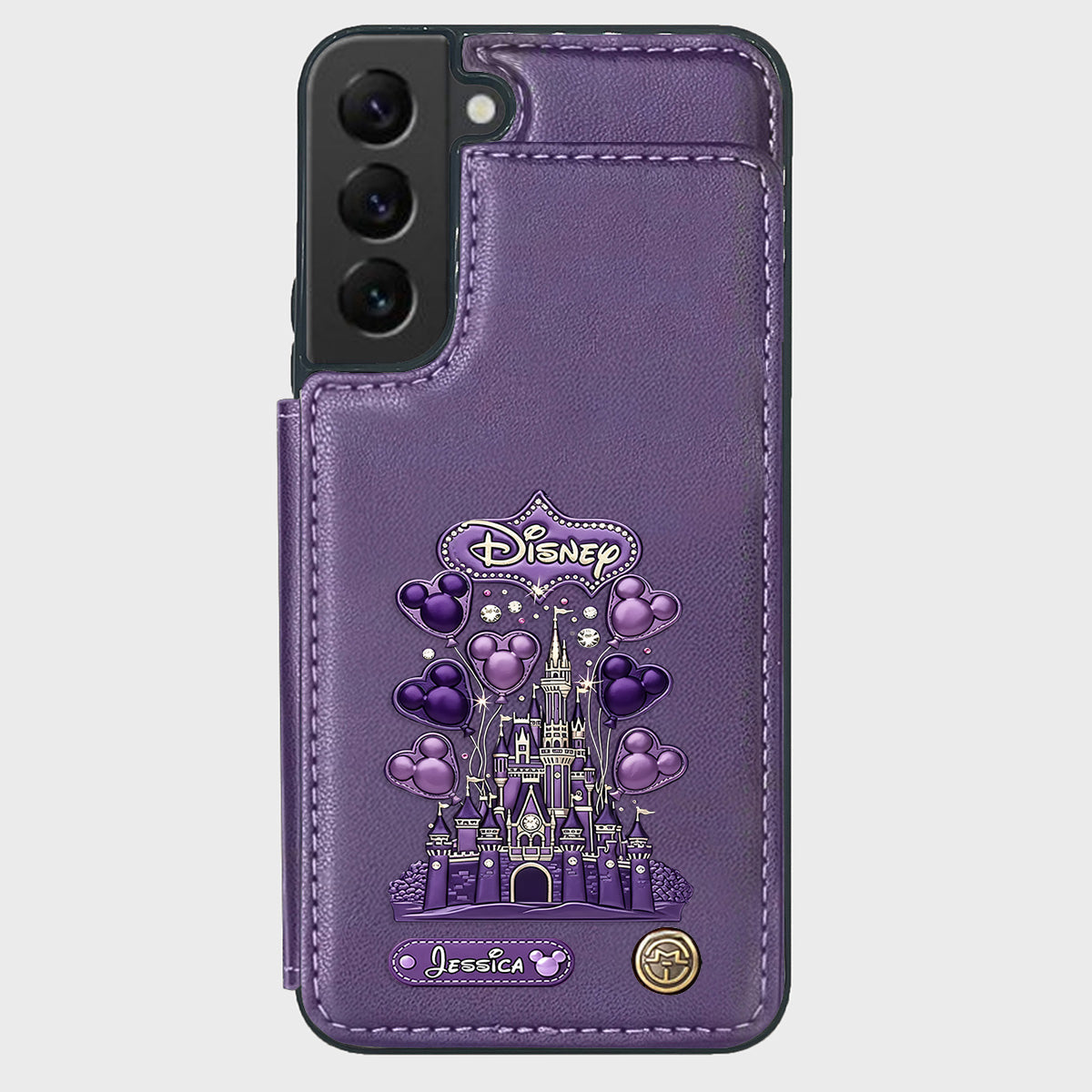 Magical World - Personalized Mouse Wallet Phone Case