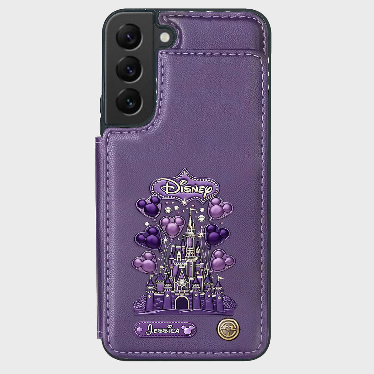 Magical World - Personalized Mouse Wallet Phone Case