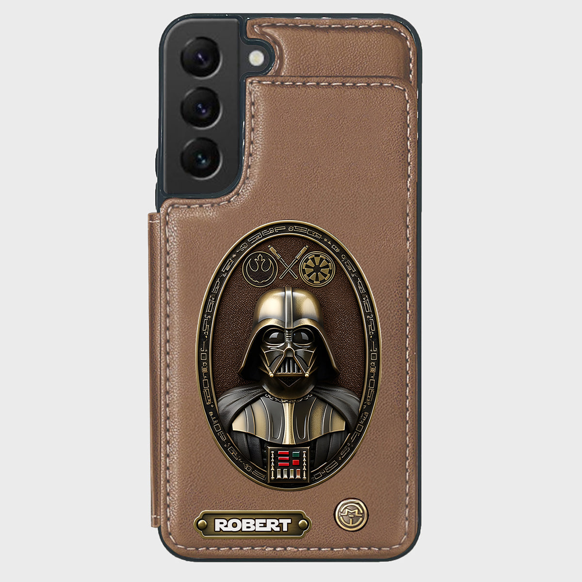 The Force - Personalized The Force Wallet Phone Case