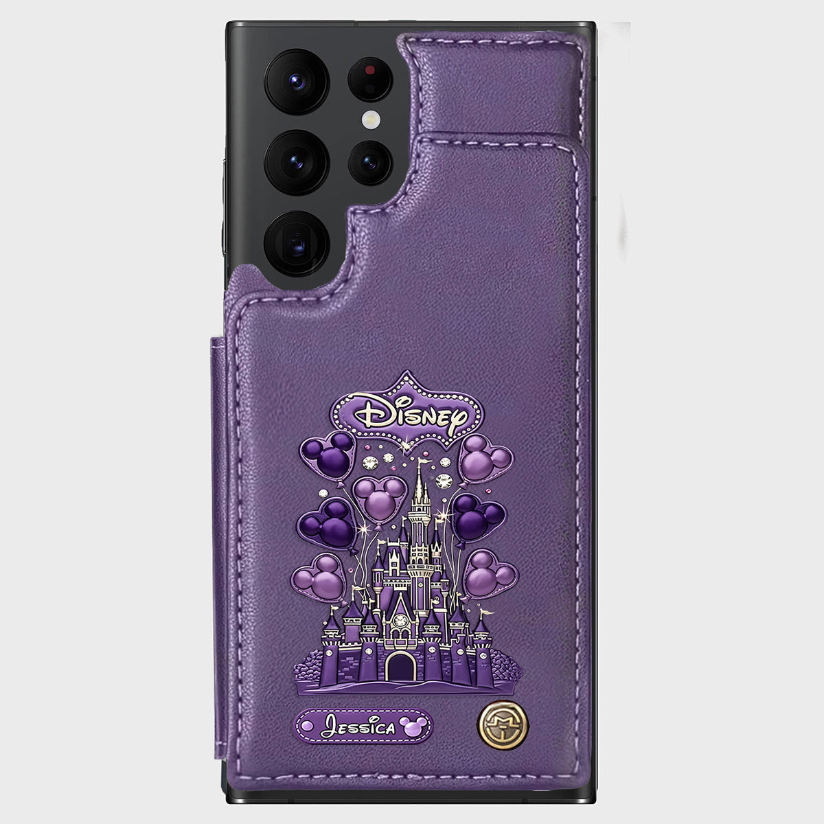 Magical World - Personalized Mouse Wallet Phone Case