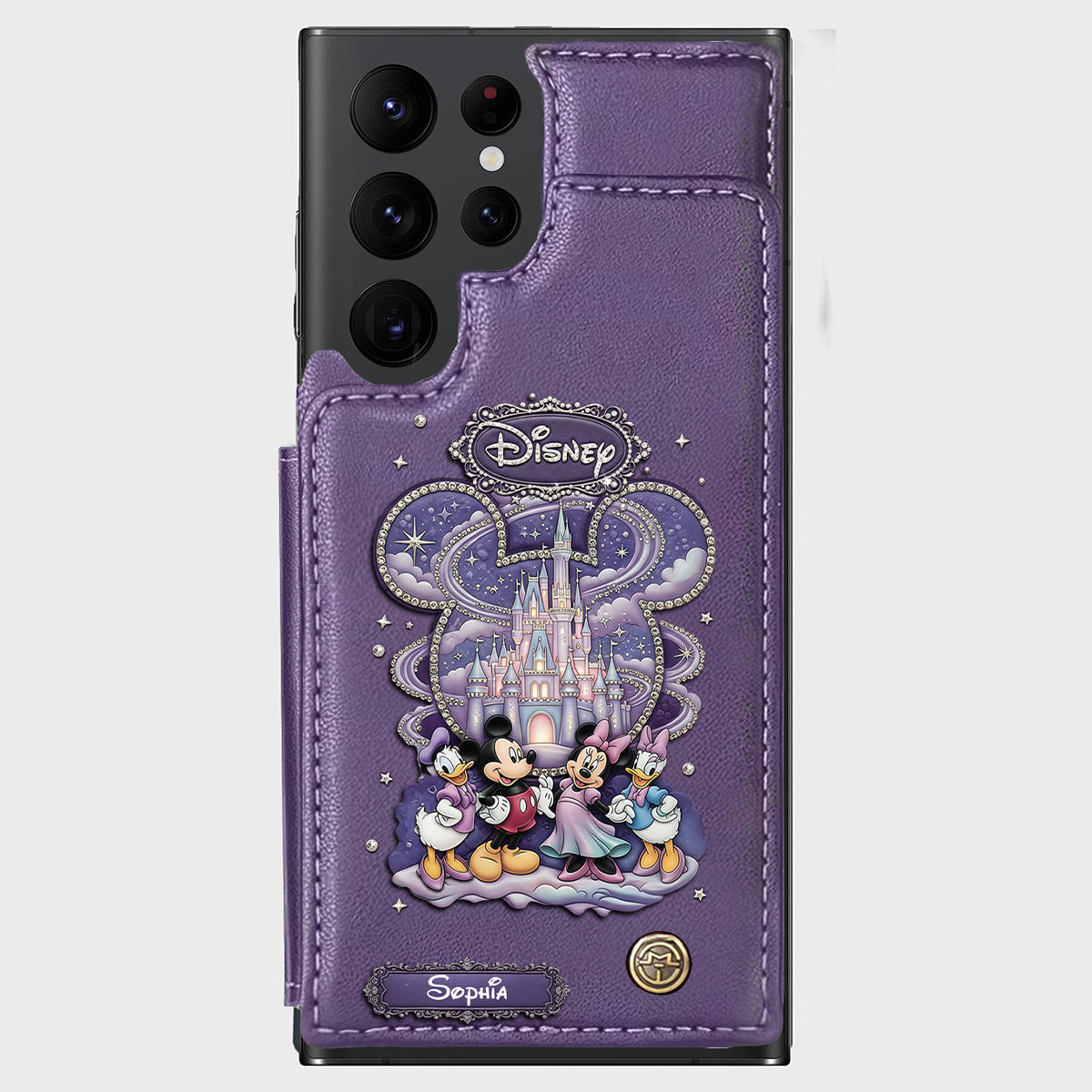 Magical World - Personalized Mouse Wallet Phone Case
