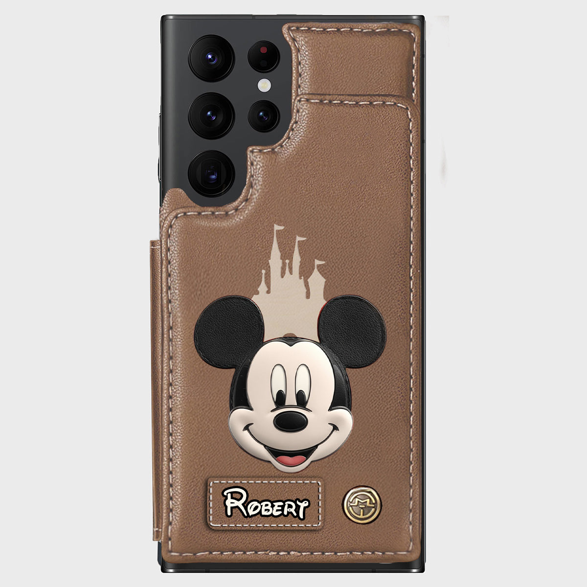 Dream Magic Custom Name - Personalized Mouse Wallet Phone Case