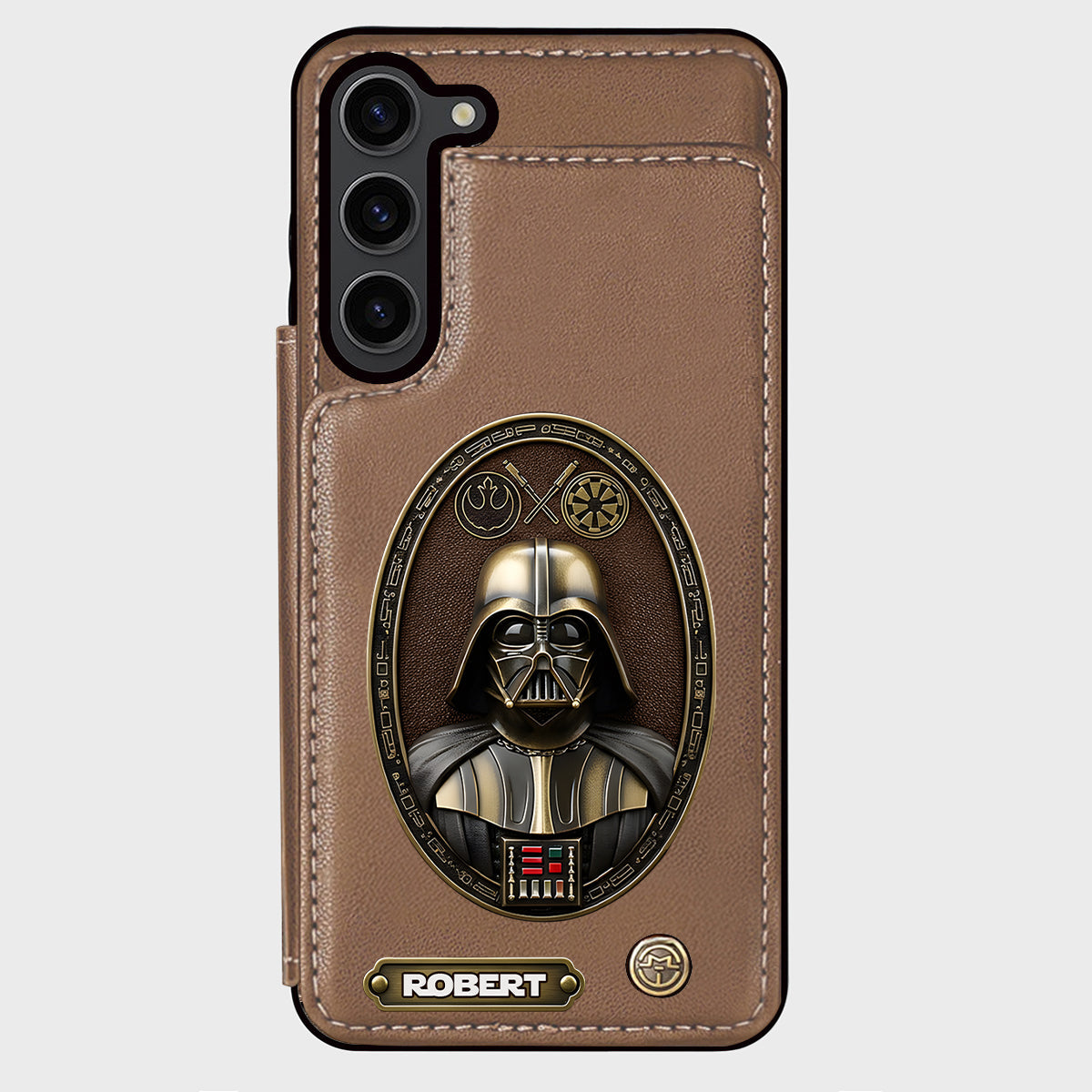 The Force - Personalized The Force Wallet Phone Case