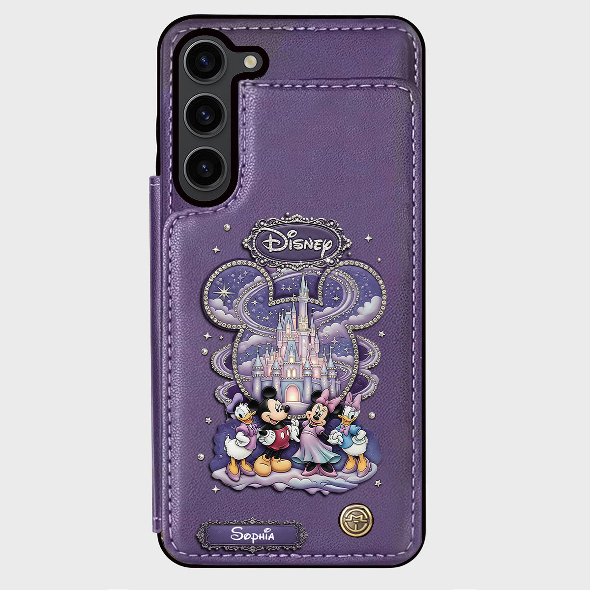 Magical World - Personalized Mouse Wallet Phone Case