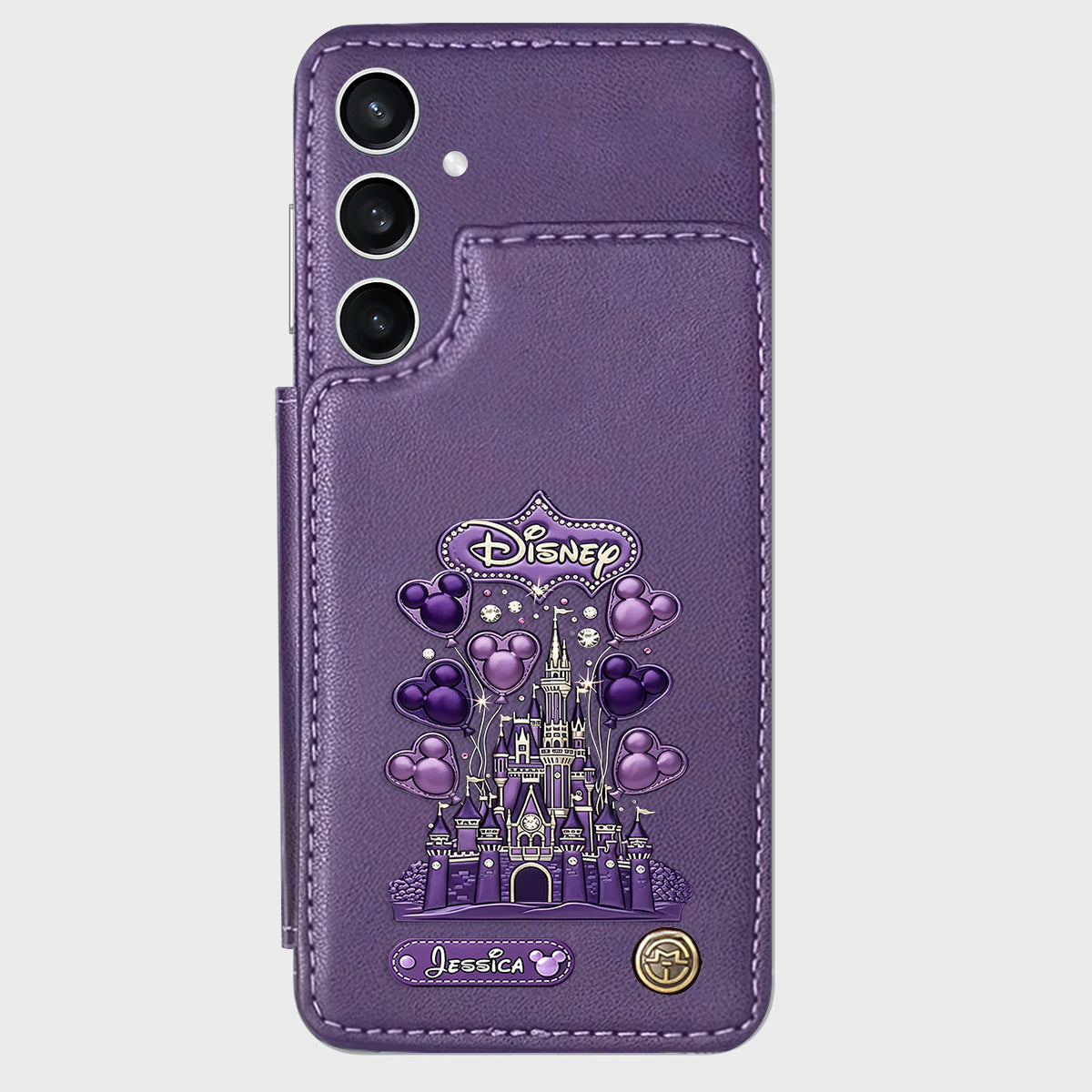Magical World - Personalized Mouse Wallet Phone Case