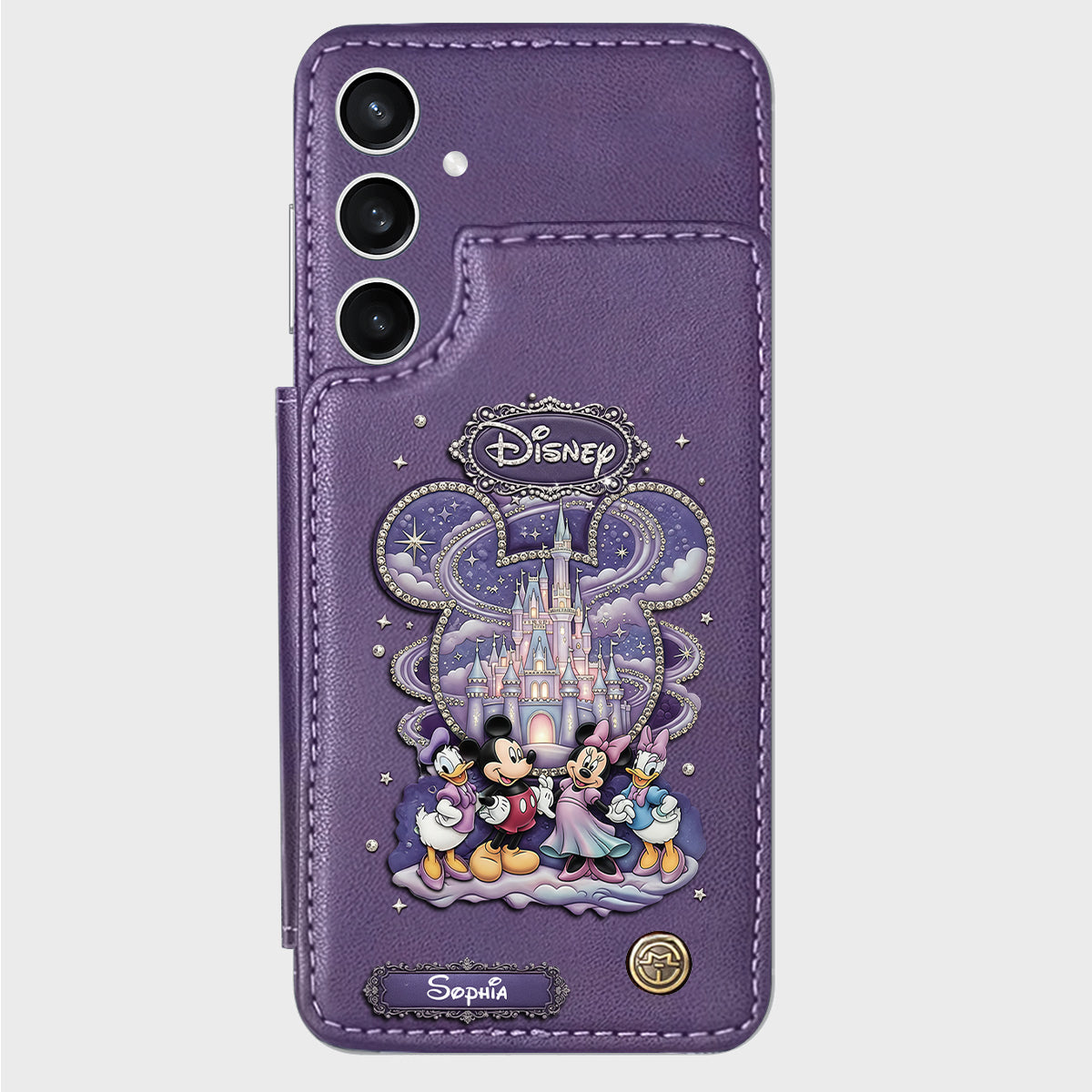 Magical World - Personalized Mouse Wallet Phone Case
