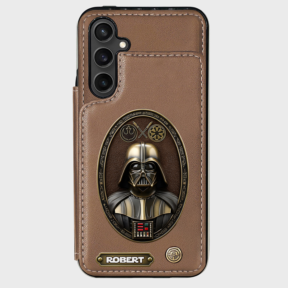 The Force - Personalized The Force Wallet Phone Case