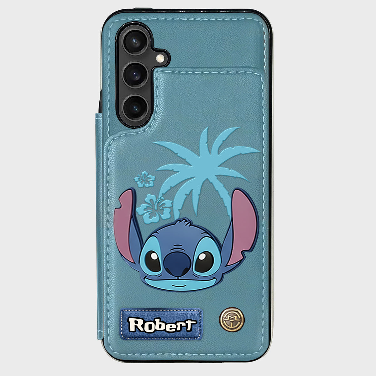 Ohana Alien Custom Name - Personalized Ohana Wallet Phone Case