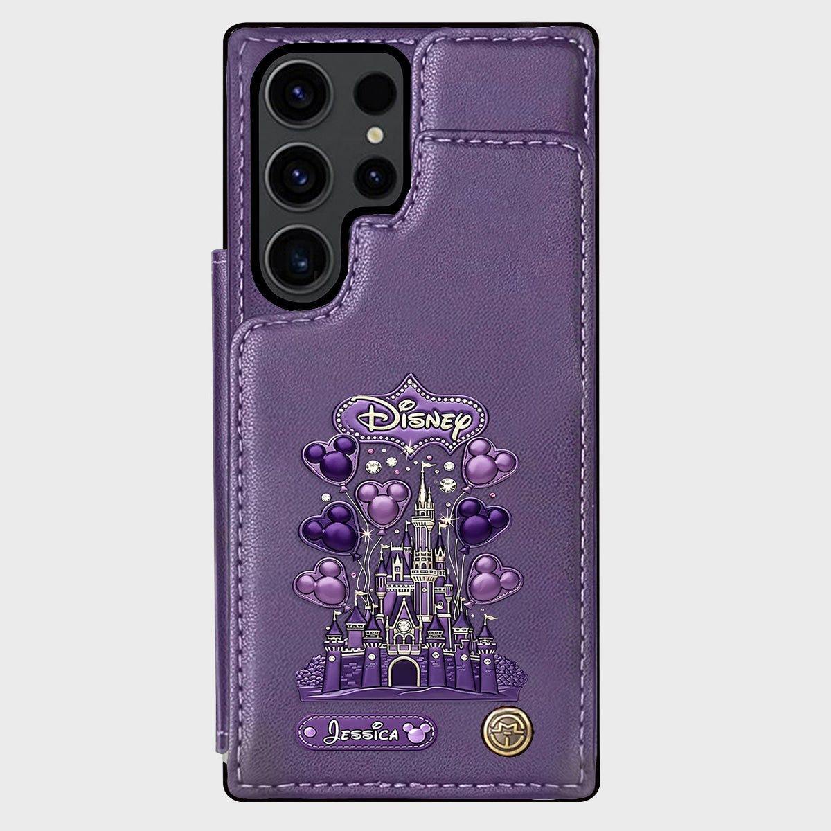 Magical World - Personalized Mouse Wallet Phone Case