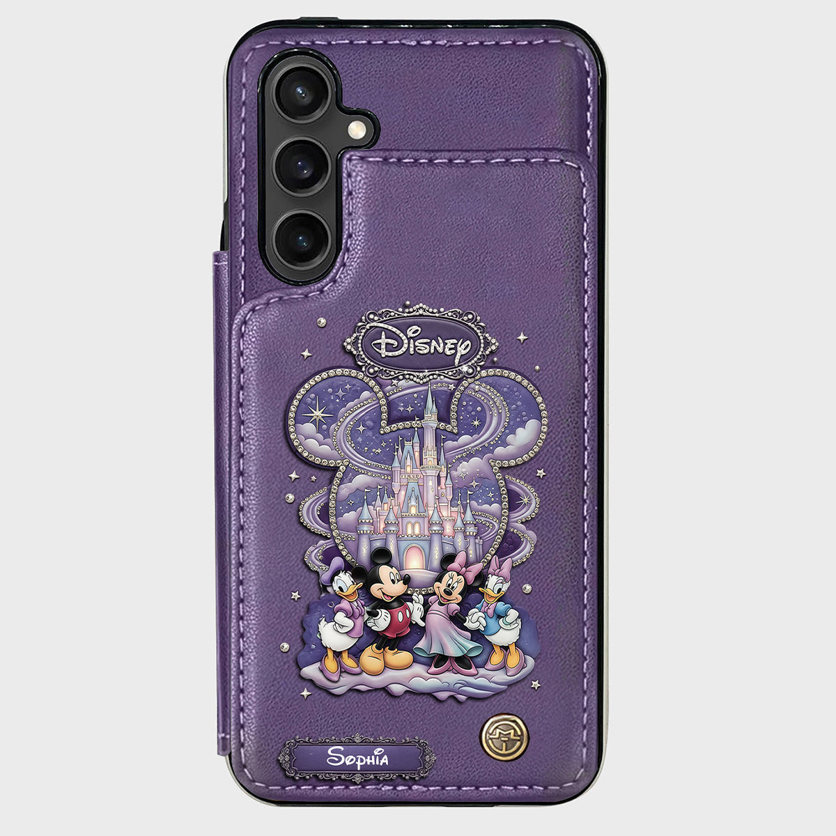 Magical World - Personalized Mouse Wallet Phone Case