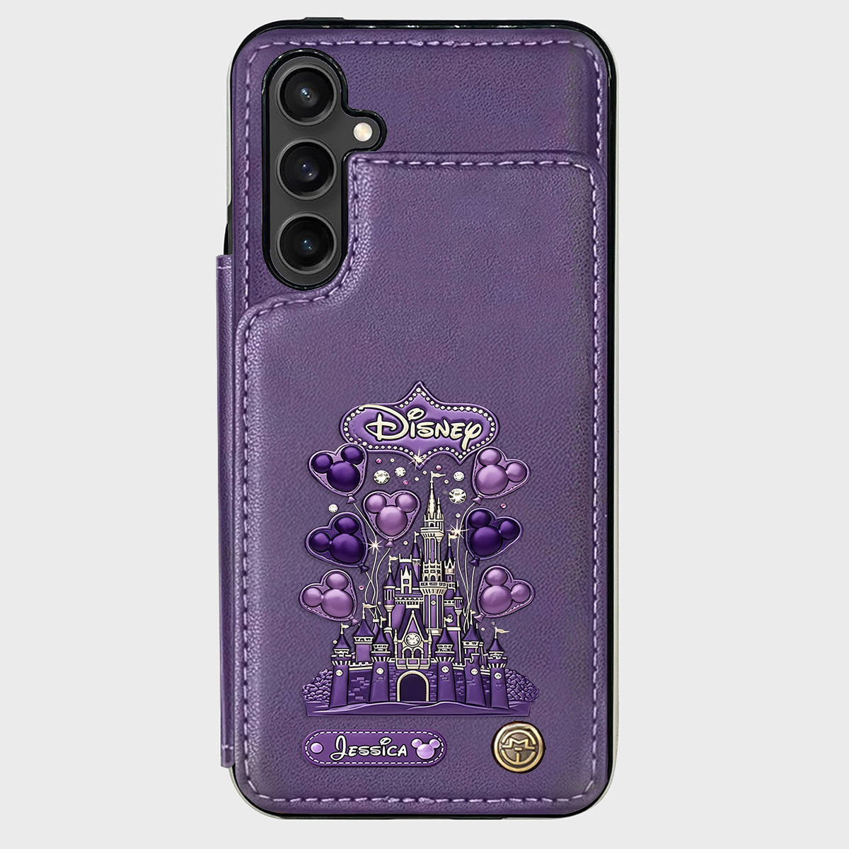 Magical World - Personalized Mouse Wallet Phone Case