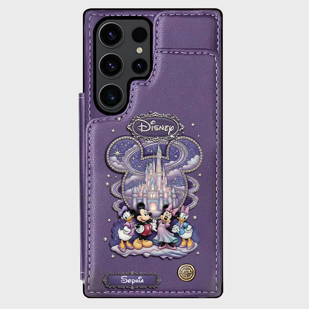 Magical World - Personalized Mouse Wallet Phone Case