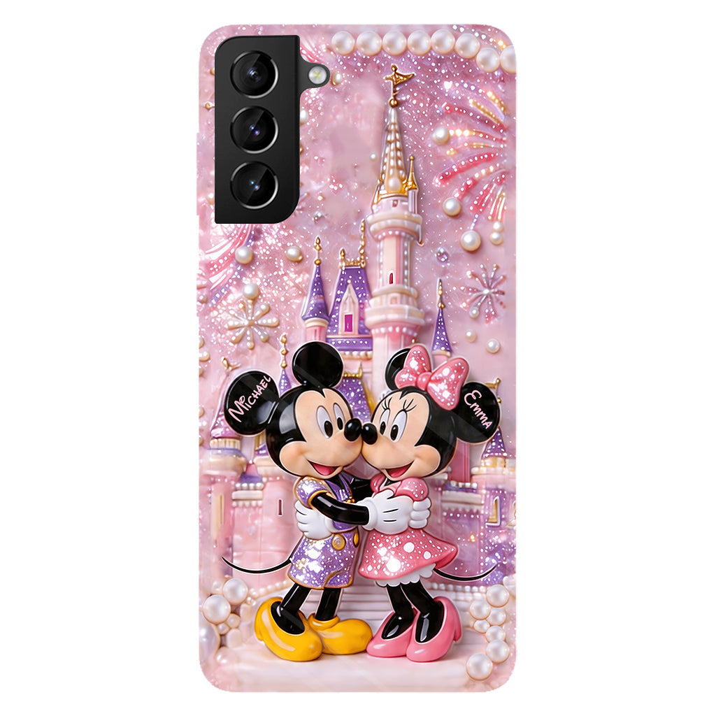 Cartoon Mouse Lovers Gift - Personalized Dream Trip Full Print Phone Case