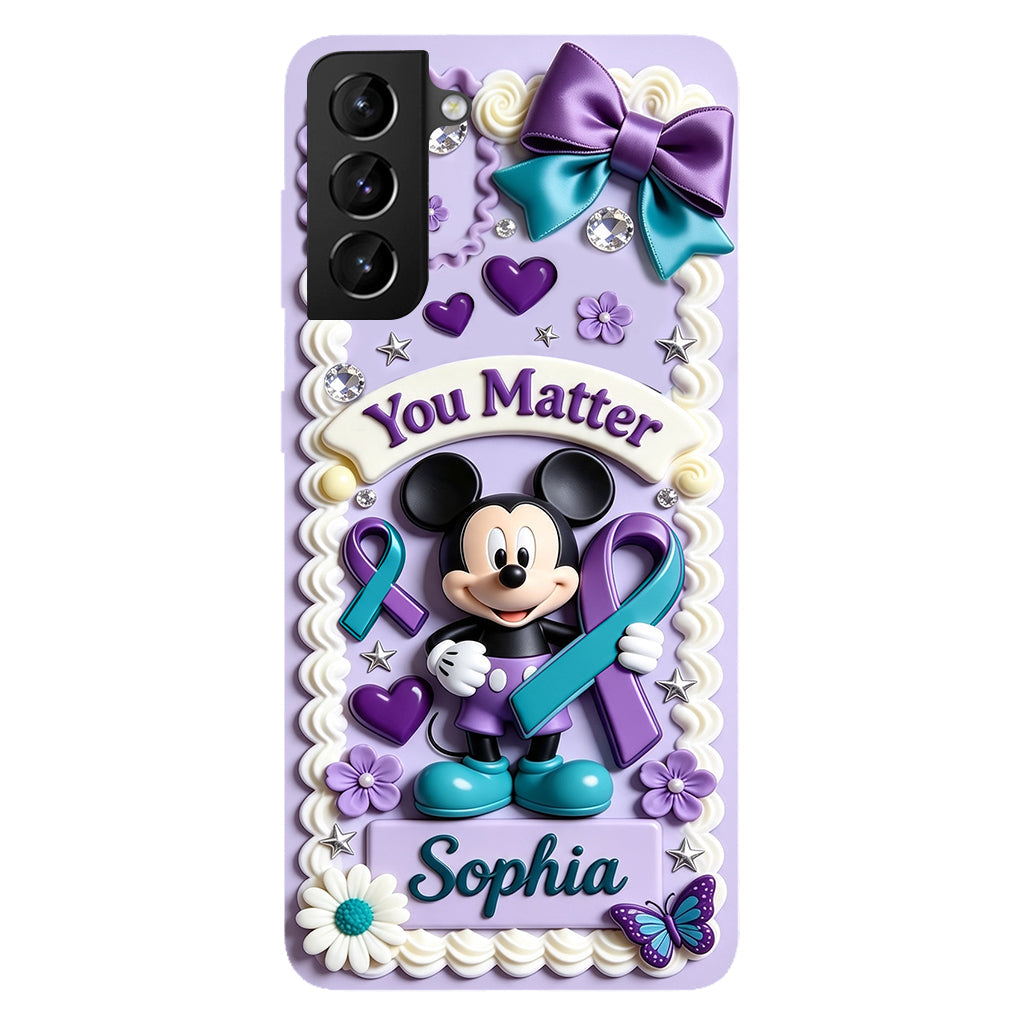 Suicide Prevention - Personalized Suicide Prevention Full Print Phone Case