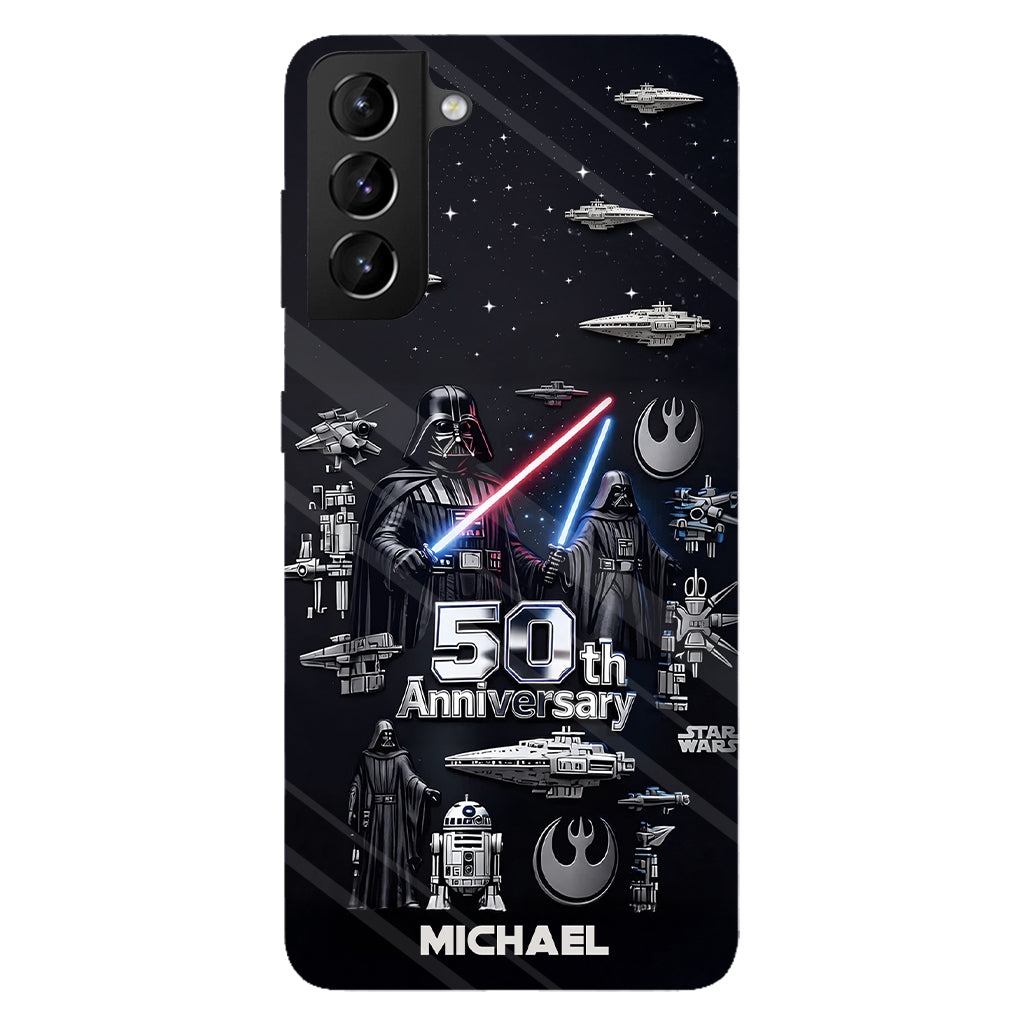 Wonder Stars - Personalized The Force Full Print Phone Case