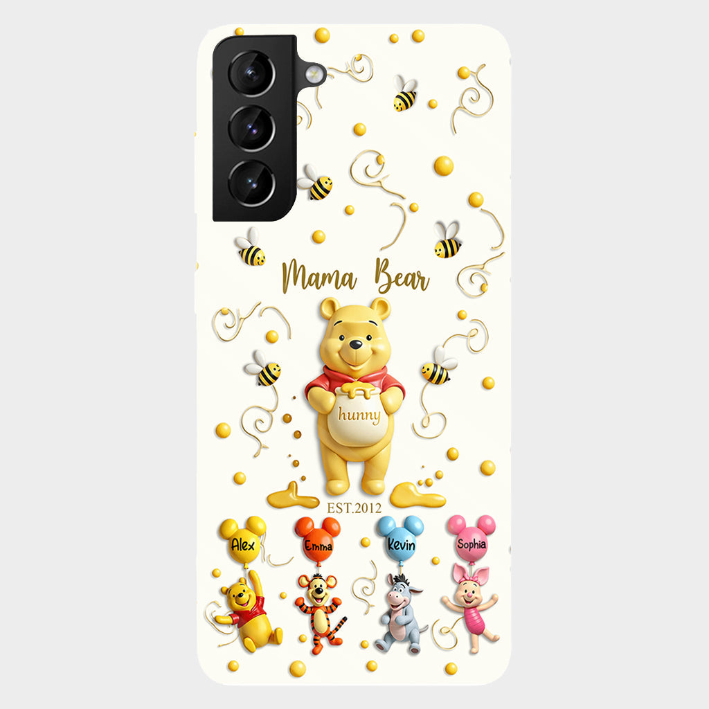 Mama Bear - Personalized Mouse Full Print Phone Case