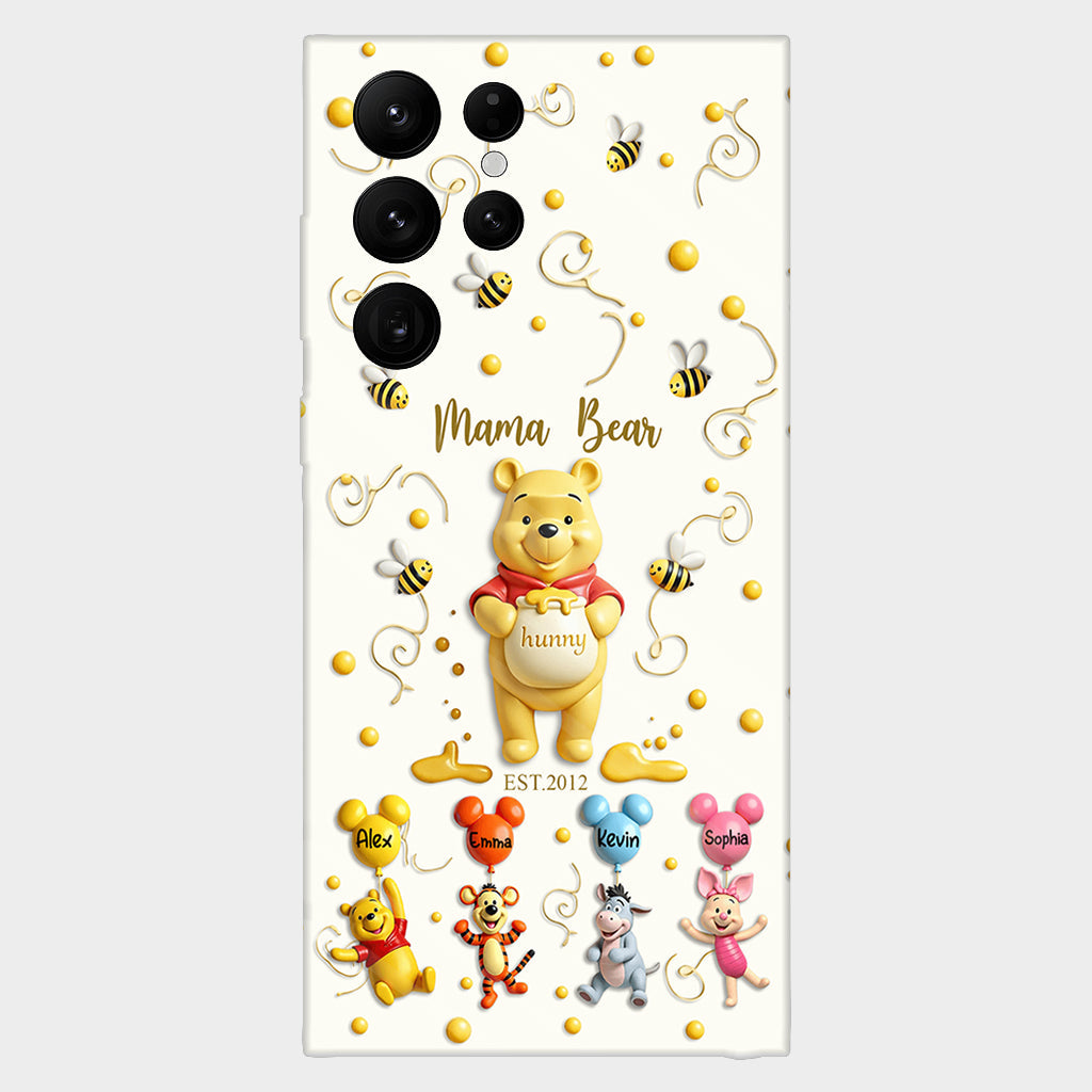 Mama Bear - Personalized Mouse Full Print Phone Case
