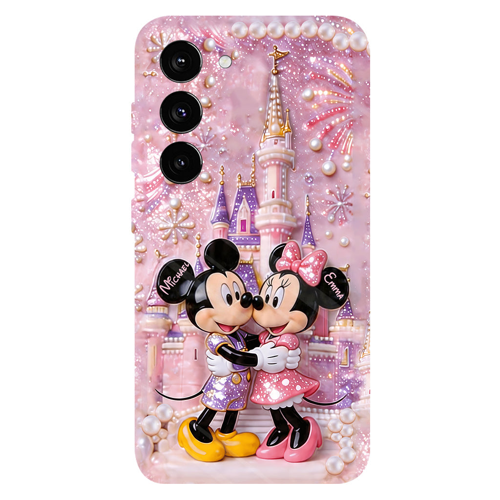 Cartoon Mouse Lovers Gift - Personalized Dream Trip Full Print Phone Case