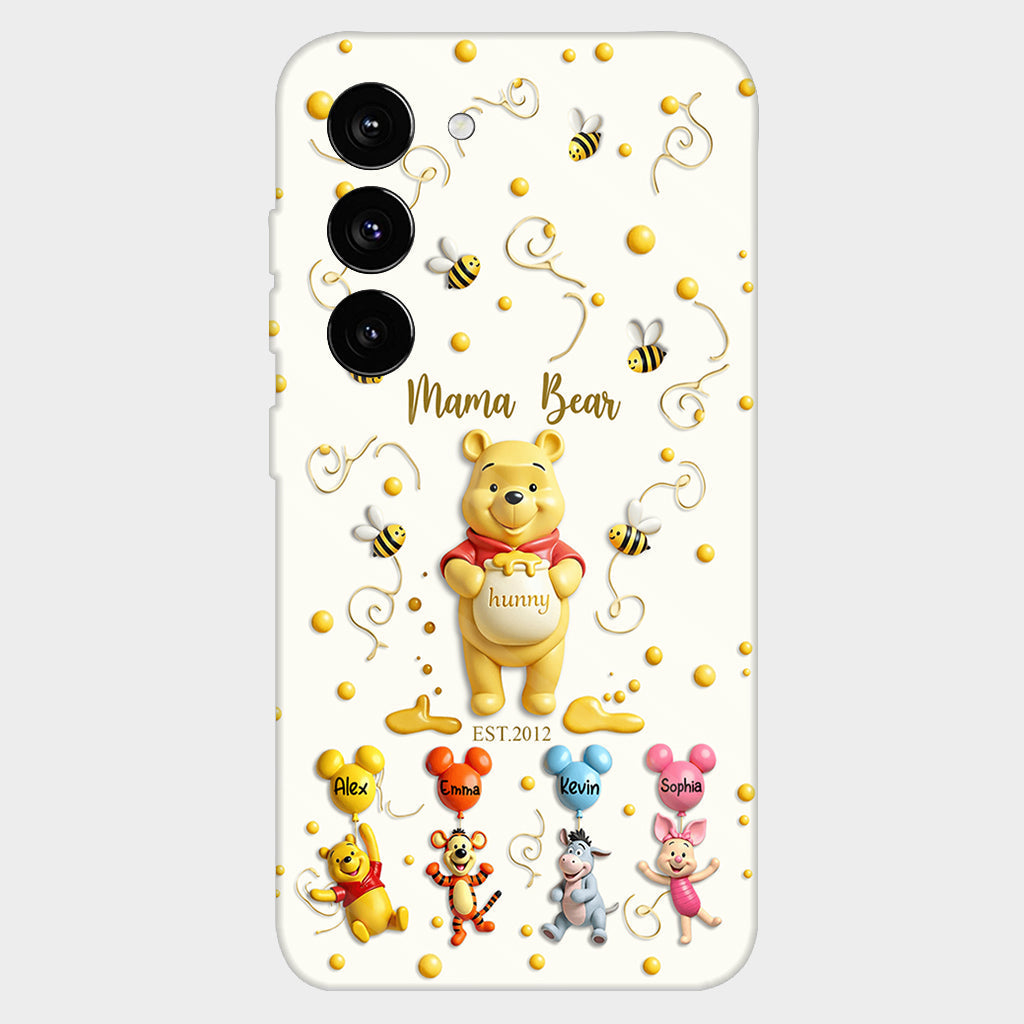 Mama Bear - Personalized Mouse Full Print Phone Case