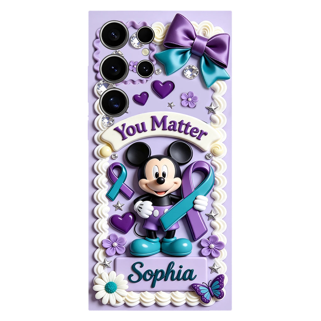 Suicide Prevention - Personalized Suicide Prevention Full Print Phone Case