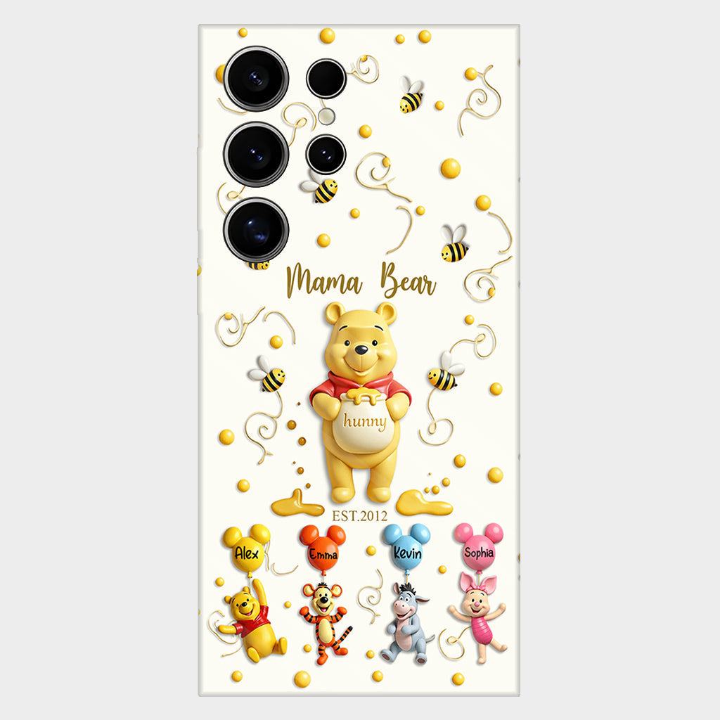 Mama Bear - Personalized Mouse Full Print Phone Case