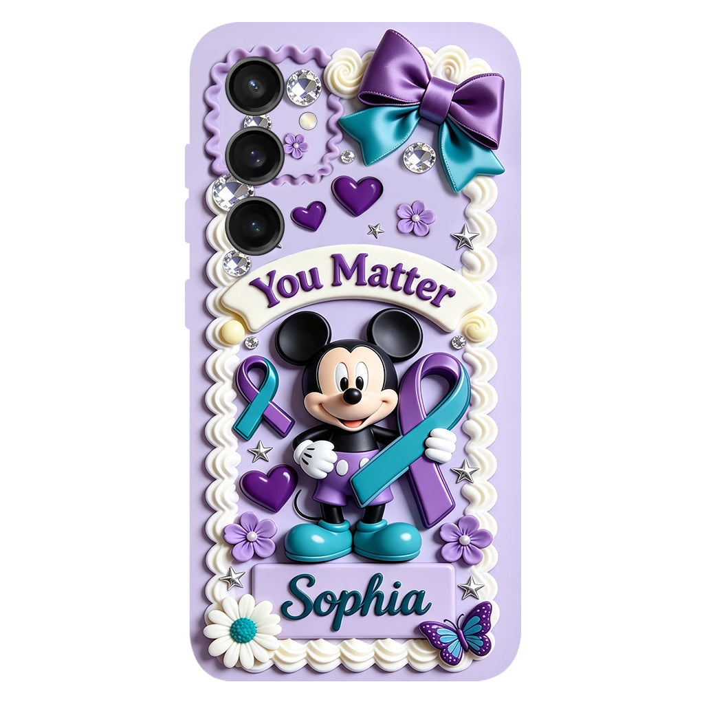 Suicide Prevention - Personalized Suicide Prevention Full Print Phone Case