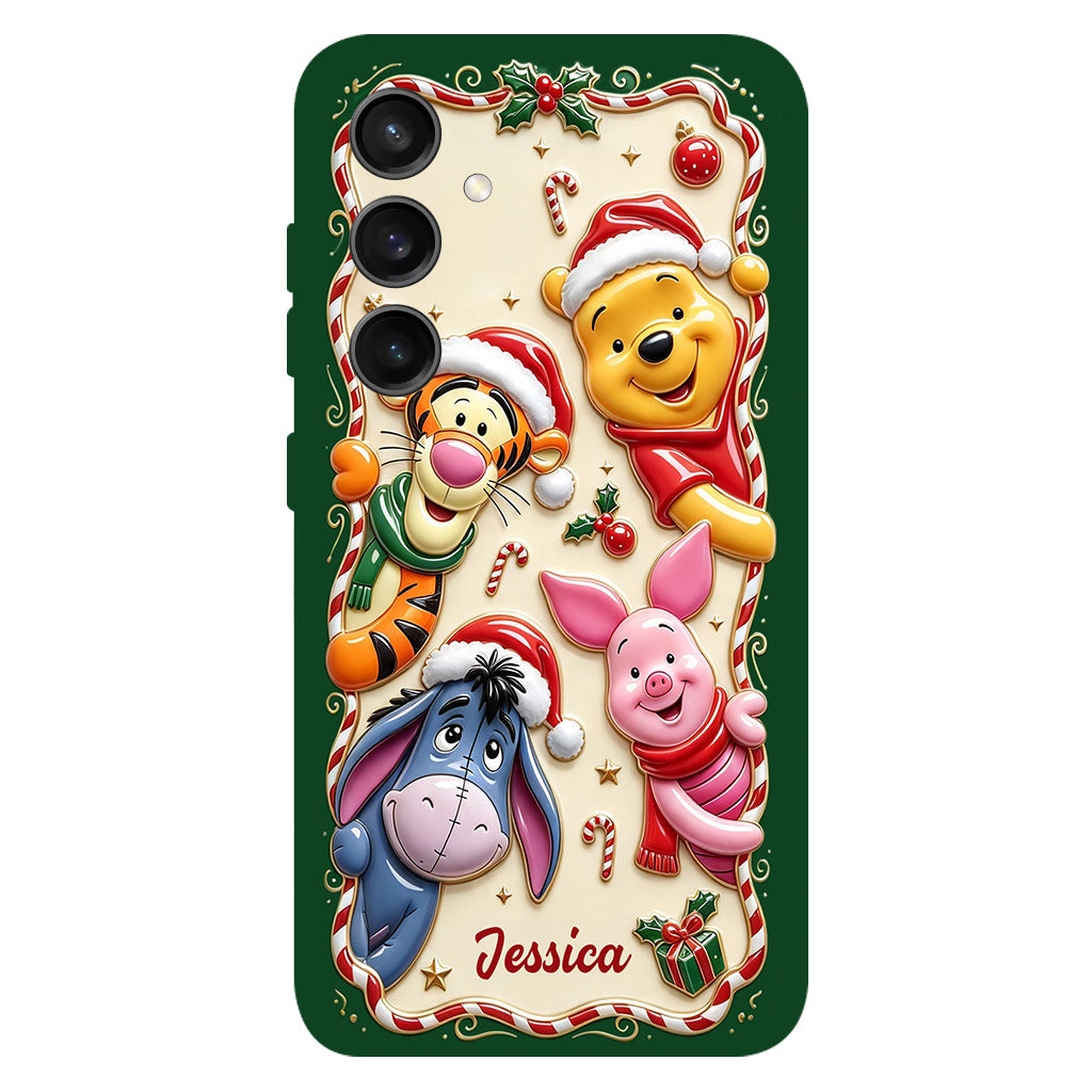 The Best Time Of The Year - Personalized Yellow Bear Full Print Phone Case