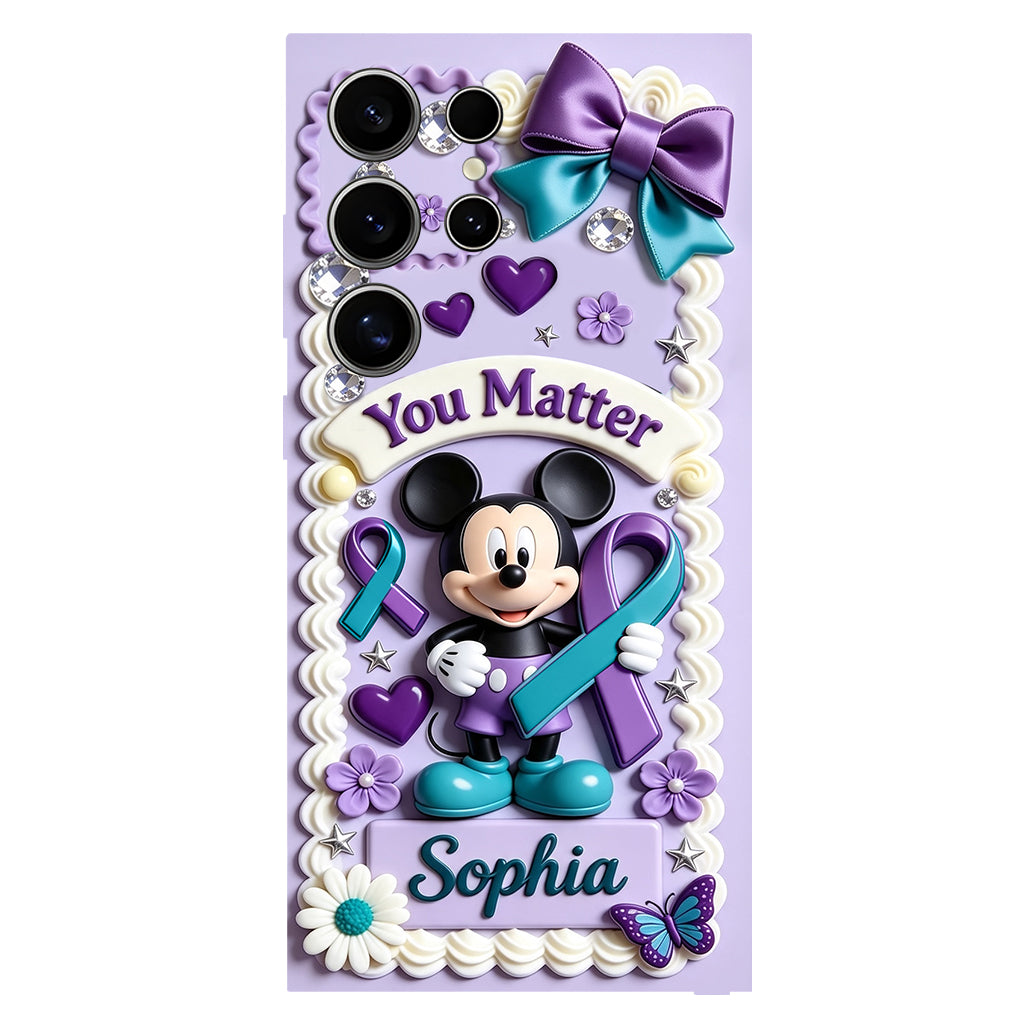 Suicide Prevention - Personalized Suicide Prevention Full Print Phone Case