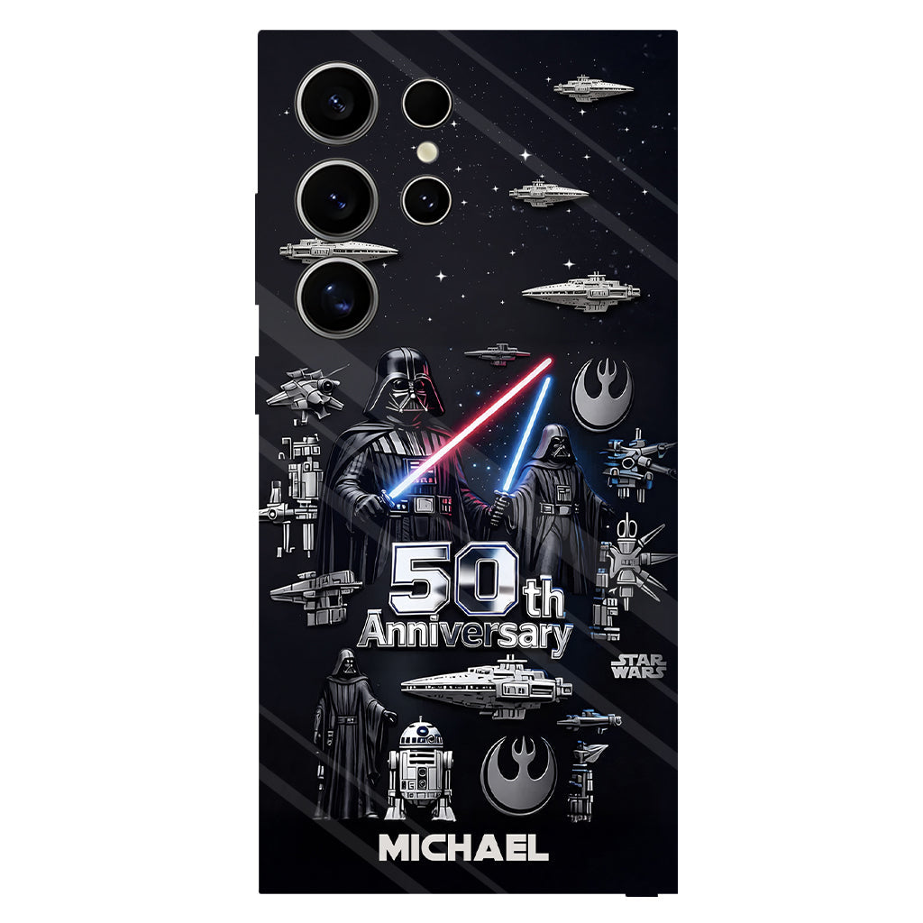 Wonder Stars - Personalized The Force Full Print Phone Case