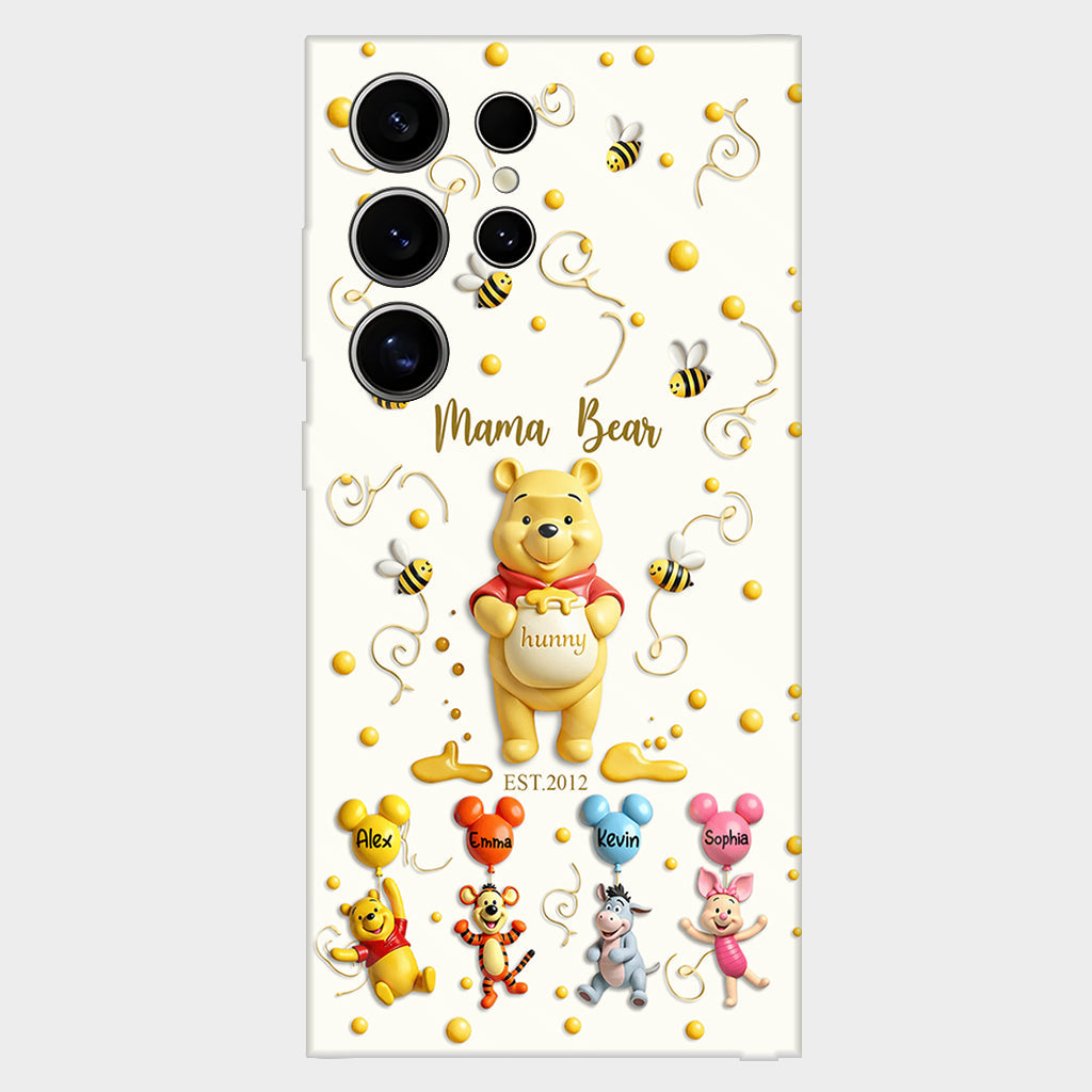 Mama Bear - Personalized Mouse Full Print Phone Case