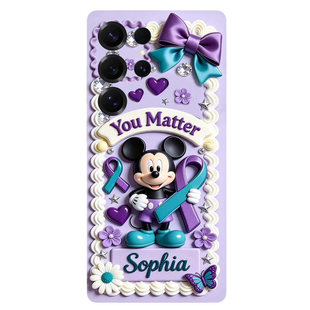 Suicide Prevention - Personalized Suicide Prevention Full Print Phone Case