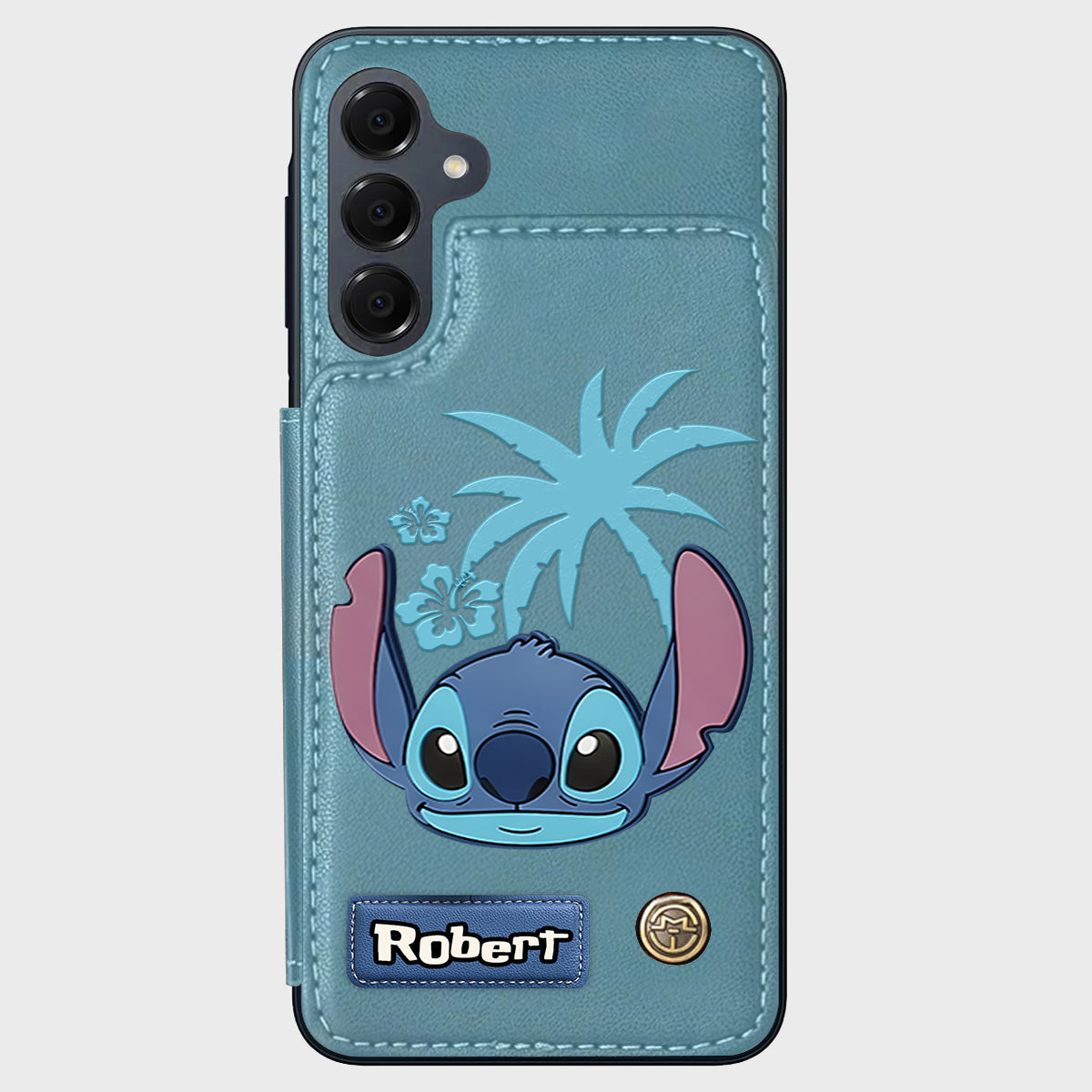 Ohana Alien Custom Name - Personalized Ohana Wallet Phone Case
