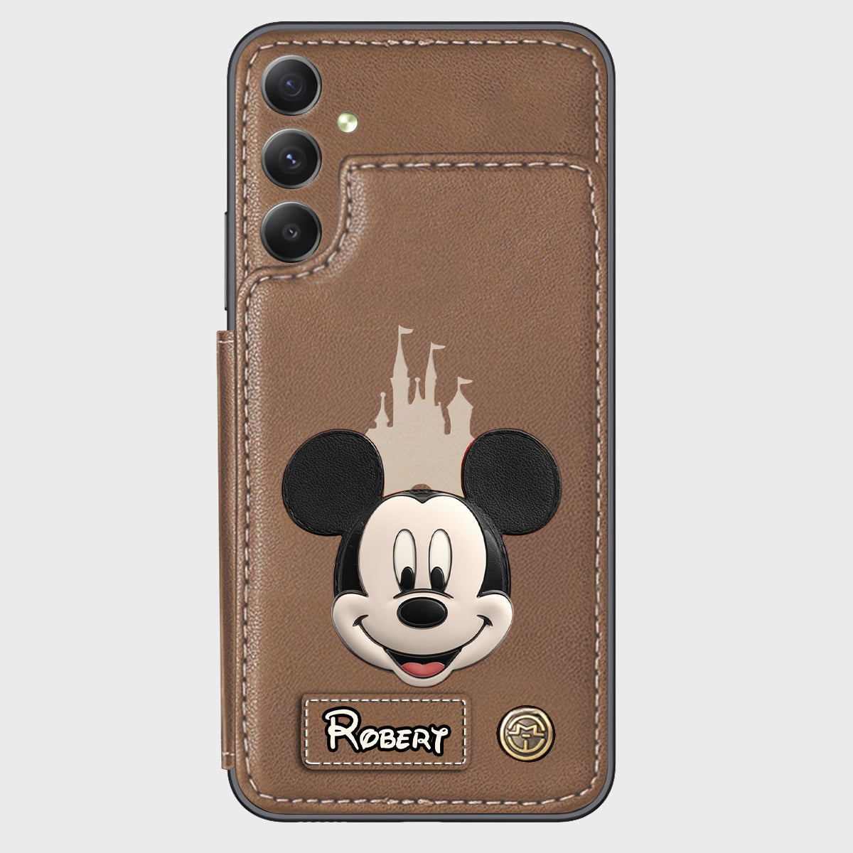 Dream Magic Custom Name - Personalized Mouse Wallet Phone Case