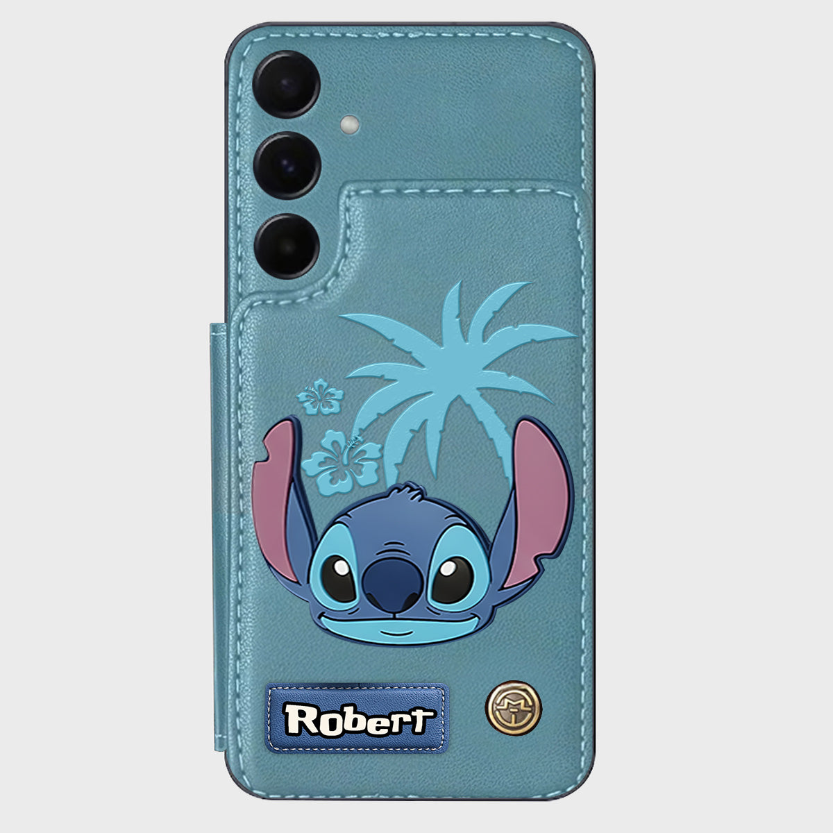 Ohana Alien Custom Name - Personalized Ohana Wallet Phone Case