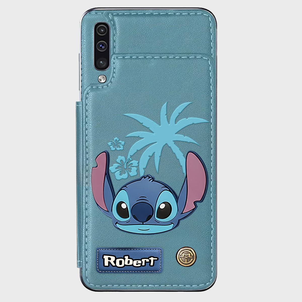 Ohana Alien Custom Name - Personalized Ohana Wallet Phone Case