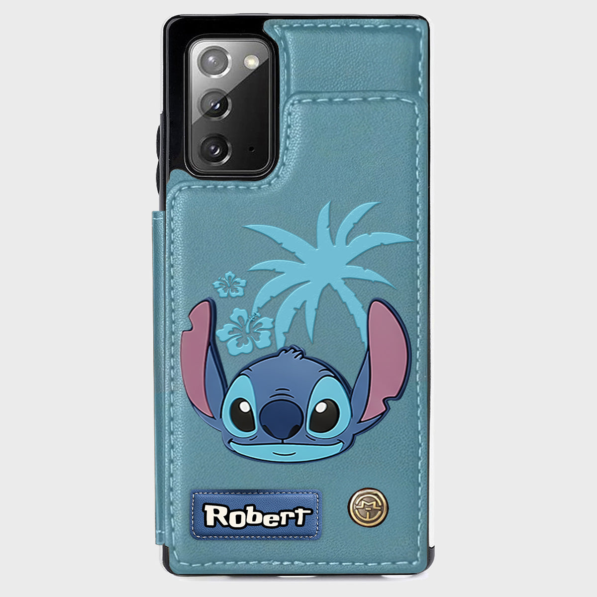 Ohana Alien Custom Name - Personalized Ohana Wallet Phone Case