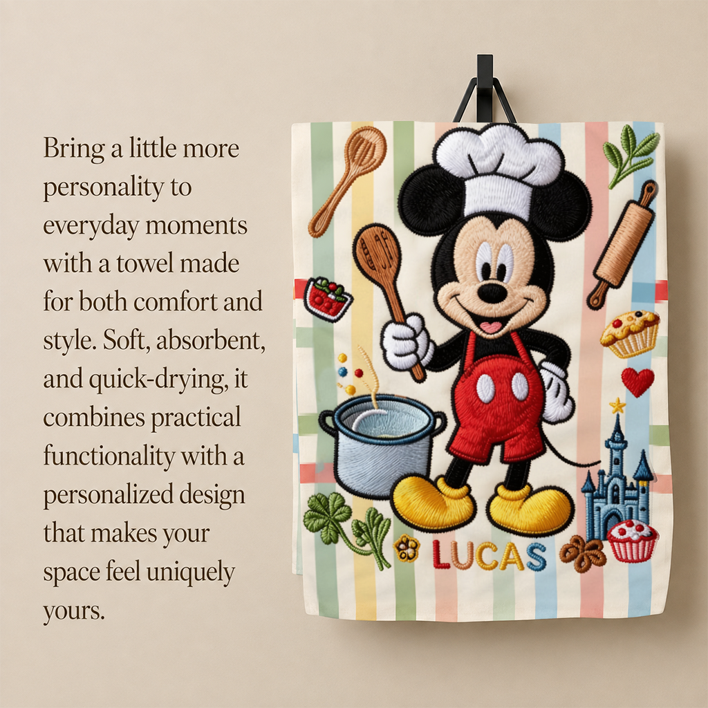 Welcome To My Kitchen - Personalized Mouse Towel