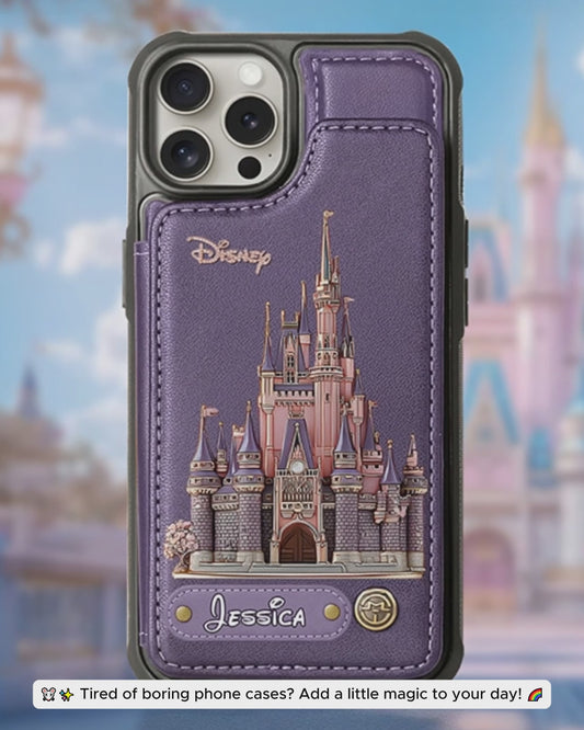 Magical Day Custom Name - Personalized Mouse Wallet Phone Case