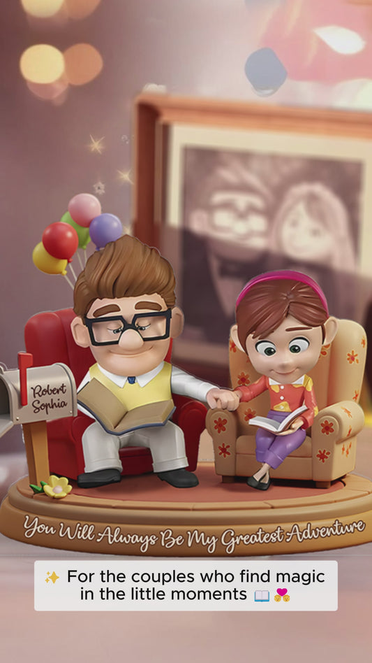 You Are My Greatest Adventure - Personalized Mouse Custom Shaped Acrylic Plaque