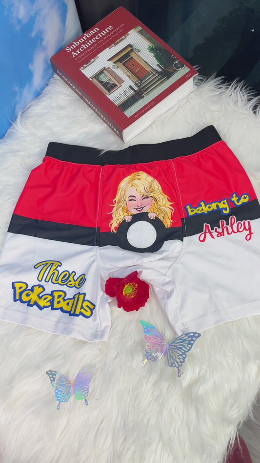 It’s Mine - Personalized Monster Trainer Men Boxer Briefs