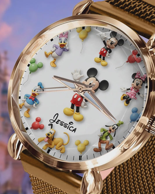 Magical Moments - Personalized Mouse Women Hand Watch