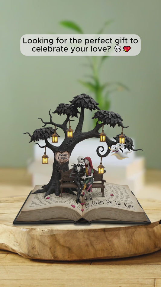 Till Death Do Us Part - Personalized Nightmare Custom Shaped Acrylic Plaque