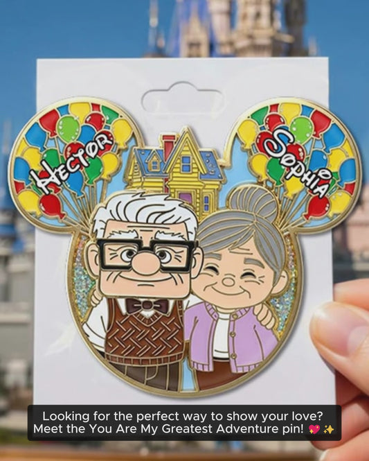 You Are My Greatest Adventure - Personalized Mouse Pin