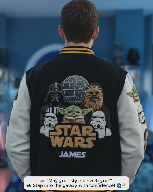 The Force - Personalized The Force Varsity Jacket