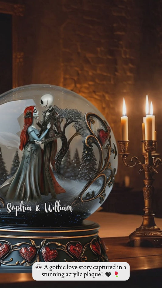 Till Death Do Us Part - Personalized Nightmare Custom Shaped Acrylic Plaque