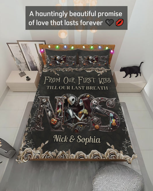 Till Death Do Us Part - Personalized Nightmare Quilt Set
